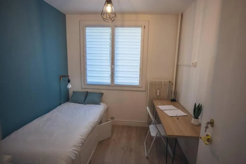 Appartement Home Ganusha Cosy 3 Chambres Parking Gratuit Balcon Grenoble