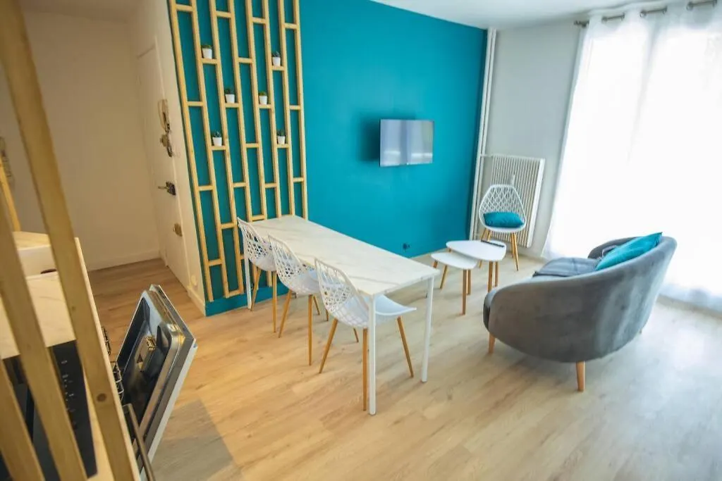 Home Ganusha Cosy 3 Chambres Parking Gratuit Balcon Grenoble Appartement